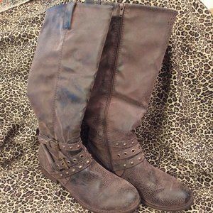 2266 Size 9.5 Sophia Taylor Knee Boots